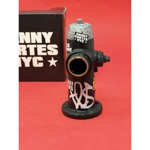Danny Cortes Fire Hydrant Miniature Rare Limited Edition "The Block Is Hot" Art